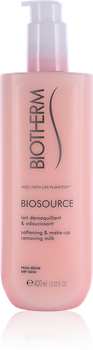Mleczko do mycia twarzy Biotherm Biosource Softening & Make Up 400 ml (3614271256119)