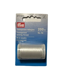 Нитка Prym прозора (біла) 200м