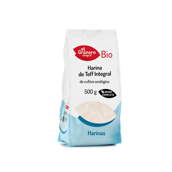 Mąka z teffu El Granero Bio Pełnoziarniste 500 g (8422584030846)