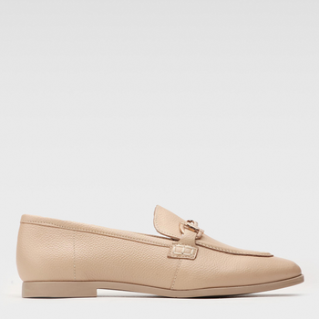 Лоферы из кожи ZARA