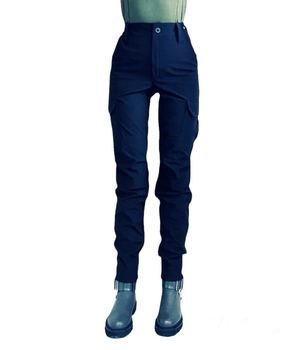 Жіночі тактичні брюки софтшелл тактичні 40 темно-сині