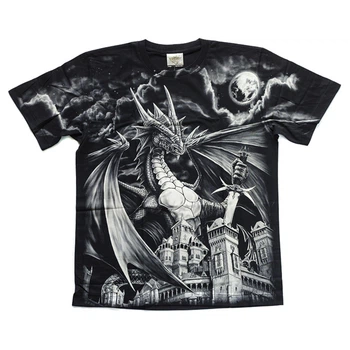 Футболка Дракон над містом (Rock Eagle, Total t-shirt), Розмір M