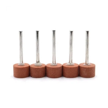Набор камней 5 шт (целиндр) для гравера, бормашинки, Dremel