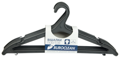 Вішалка побутова чорна 10300880 BuroClean (5)