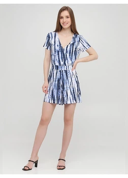 Комбинезон C&A XS Белый 2072385_темн.син.бел.пятна_06