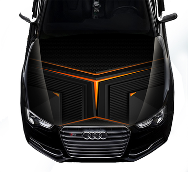 Наклейка на капот ARB 3D TUNING STUDIO 3д абстракція 1500х1200х0.080мм