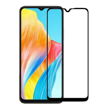Защитное стекло LUX для Oppo A38 (CPH2579) черный Full Сover Full Glue 0,3 мм