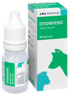 Отофлокс 10 мл Краплі від отитів БІОТЕСТЛАБ