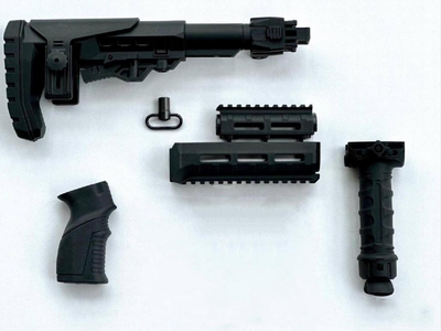 Комплект для зброї АК74, АК47 чорний
