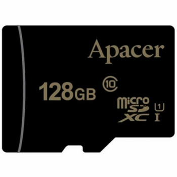 Карта памяти Apacer 128Gb microSDXC (UHS-1) class 10 AP128GMCSX10U1-RA KT-FF