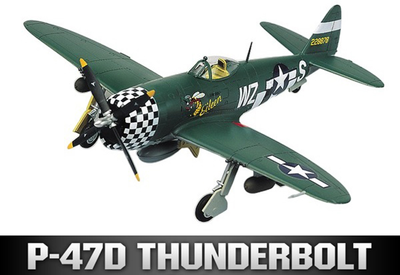 Модель літака Academy P-47D Thunderbolt (0603550021053)