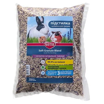 Подстилка Kaytee Soft Granule для грызунов, мелких животных, птиц, рептилий 400 г (арт 052018)