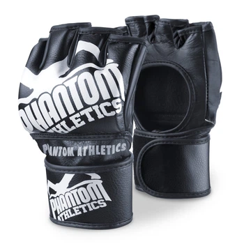 Перчатки для ММА Phantom искусственная кожа L/XL черные (656329)