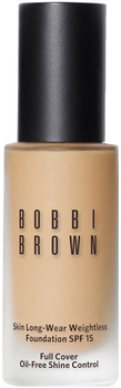 Тональна основа для обличчя Bobbi Brown Skin Long-Wear Weightless Foundation SPF15 Cool Ivory 30 мл (716170184272)