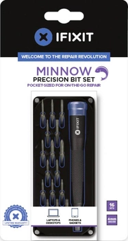 Zestaw narzędzi iFixit Minnow Precision Bit Set 18 elementów (EU145474-1)