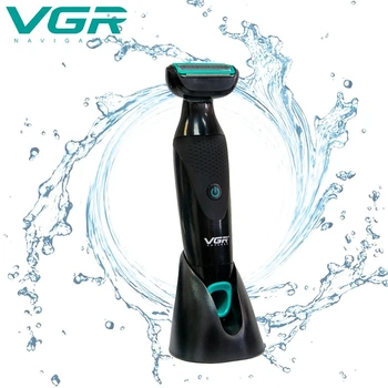 Бритва електрична 2в1 VGR Body Groomer - електробритва чоловіча з триммером для носа та вух 2 в 1