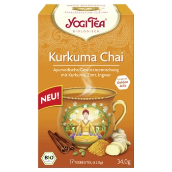 Чай YOGI TEA з куркумою, 34.0г (17шт)