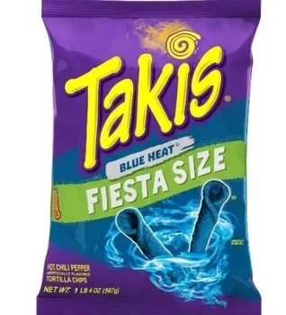 Чипсы Takis Blue Heat Rolls Fiesta Bag 567г