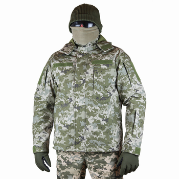 Куртка демісезонна тактична Caprice Soft shell 56р Піксель