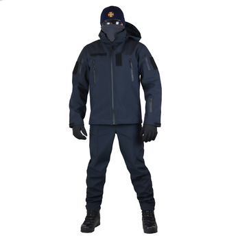 Куртка тактична чловіча GPK Tactical Soft shell 46р Синя