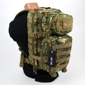 Рюкзак тактичний 20л Мультікам Mil-Tec us assault pack sm w/l-arid (14002056-20)