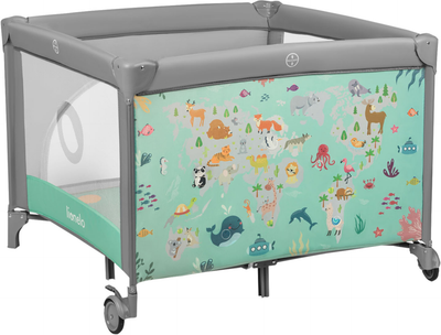 Манеж Lionelo Mille Grey Green (LO-MILLE GREY GREEN)