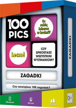 Gra planszowa Rebel 100 Pics: Zagadki (5902650618039)