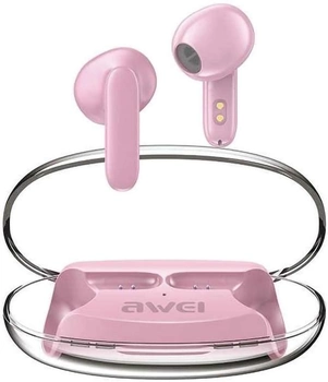 Навушники Awei T85 ENC TWS Pink (AWE000176)