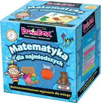Gra planszowa Rebel BrainBox Matematyka dla najmłodszych (5904262952105)