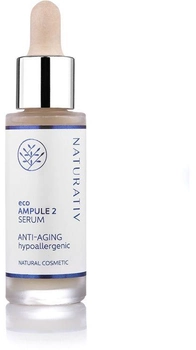 Serum do twarzy i szyi Naturativ Eco Ampule 2 Serum Anti-Aging przeciwstarzeniowe 30 ml (5906729772134)
