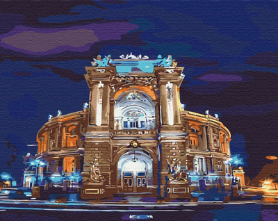 Картина за номерами Symag Одеський оперний театр 40 x 50 см (5904433381536)