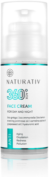 Krem do twarzy Naturativ 360 AOX na dzień i na noc 100 ml (5906729774701)