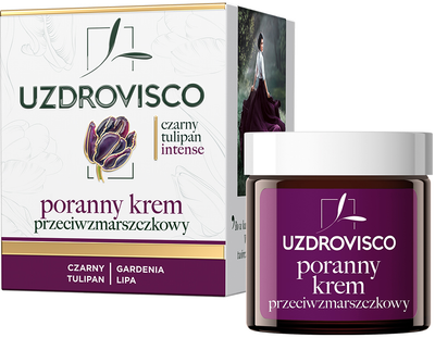 Krem przeciwzmarszczkowy Uzdrovisco Czarny Tulipan Intense poranny 50 ml (5904917481400)