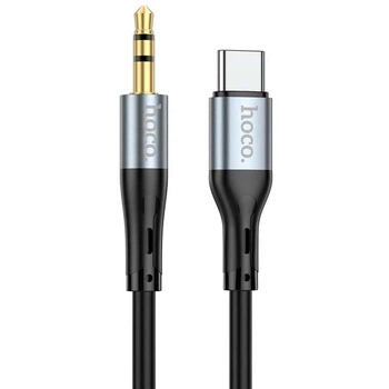 Кабель Hoco UPA26 AUX Type-C to Jack 3.5 1М Чорний