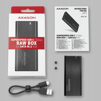 Зовнішня кишеня Axagon EEM2-SBC