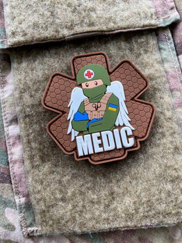 Патч \ шеврон "Medic" полевой