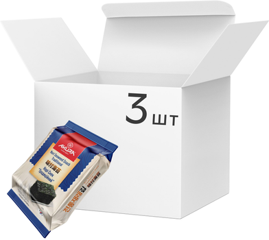 Упаковка снеків норі Akura Традиційний 4.5 г x 3 шт (0.013 кг) (4820178464086)