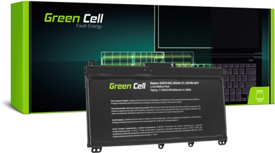 Акумулятор Green Cell для ноутбуків HP Pavilion 15-CC 11.55V 3600mAh (HP145)