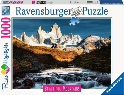 Puzzle Ravensburger Góra Fitz Roy 1000 elementów (4005556173150)