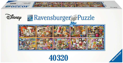 Puzzle Ravensburger Z Mikim Przez Lata 40 320 elementów (4005556178285)