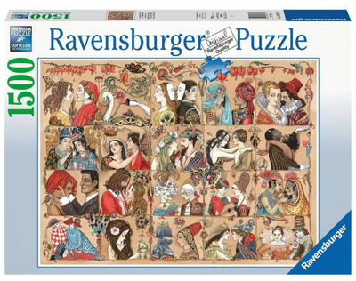 Puzzle Ravensburger Historia miłości 1500 elementów (4005556169733)
