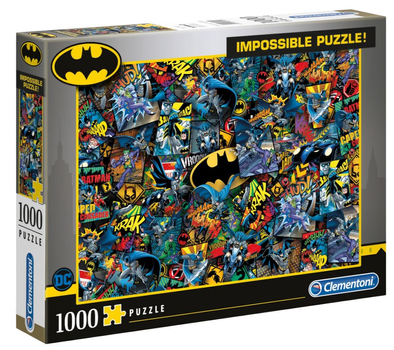 Пазл Clementoni Impossible Batman 1000 елементів (8005125395750)