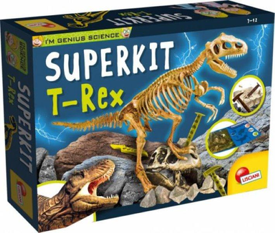 Науковий набір Lisciani I'm a Genius Super kit Археологічний "T-Rex" (8008324081103)