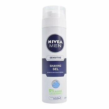 Гель для гоління Nivea Men для чутливої шкіри з екстрактом ромашки 200 мл (4005808588879)