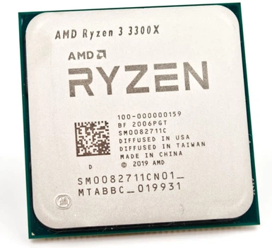 Процессор AMD Ryzen 3 3300X (100-000000159) (Socket AM4, 8T, 4.3 ГГц, Tray) Б/у