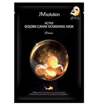 Питательная маска антивозрастная с икрой JMsolution Active Golden Caviar Nourishing Mask 30 мл
