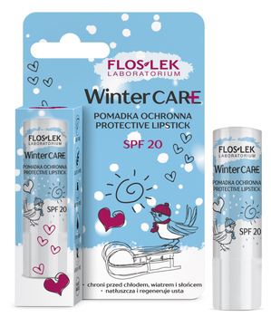 Бальзам для губ Floslek Winter Care захисний SPF 20 (905043021133)