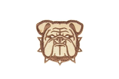 Нашивка Bulldog Head 2" — DSRT MIL-SPEC MONKEY