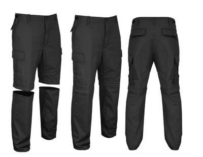 Трекинговые брюки штаны BDU 2в1 Черный XL (Alop) 60466622