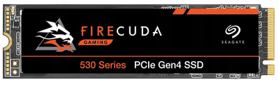 Dysk SSD Seagate FireCuda 530 2TB M.2 2280 NVMe 1.4 PCIe 4.0 x4 3D NAND TLC (ZP2000GM3A013)
